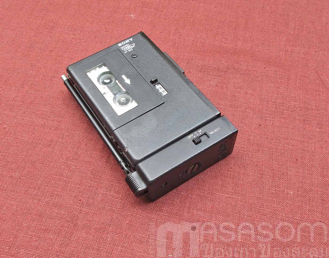 เครื่องบันทึกเสียง sony micro cassette corder