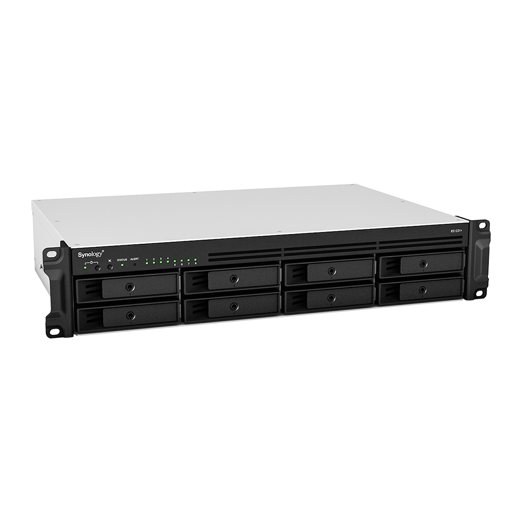 Synology RS1221+ 8-bay RackStation (up to 12-bay)