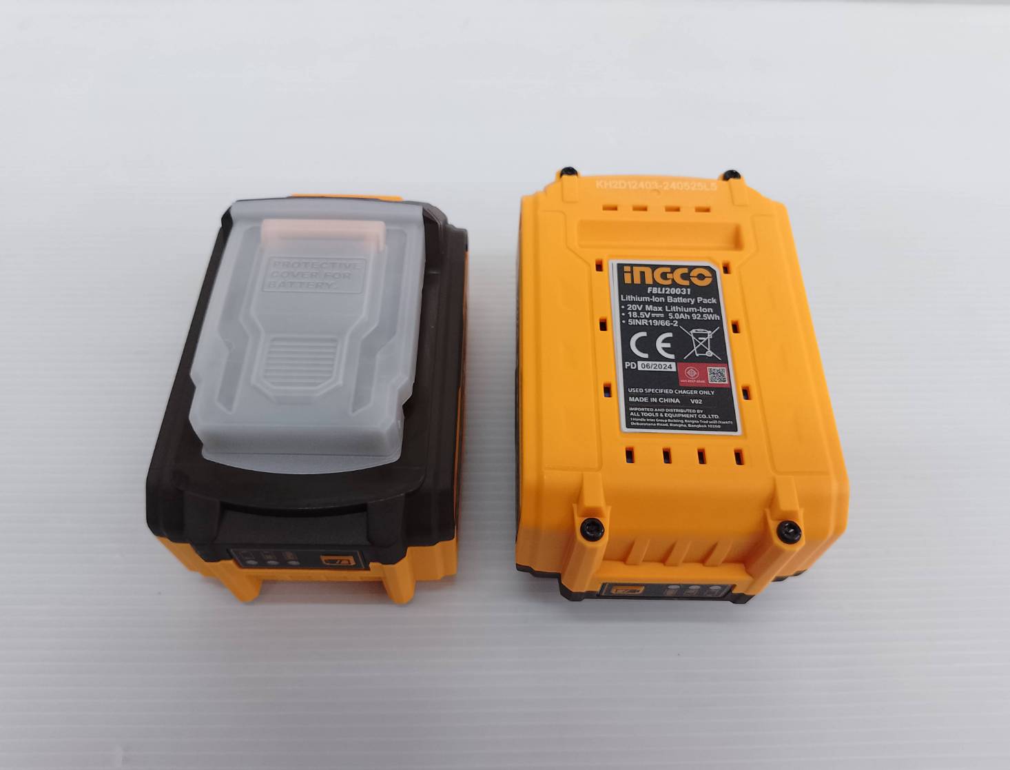 ชุดแบต5Ah COSLI240464 INGCO (แพค2ก้อน)