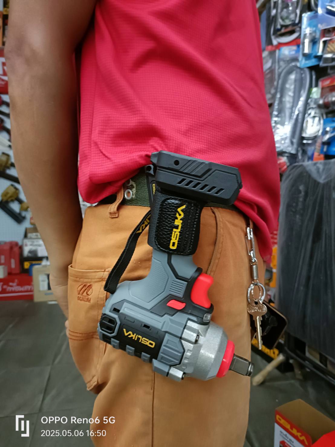 คลิปหนีบสว่านคาดเอว OSTB23401 OSUKA