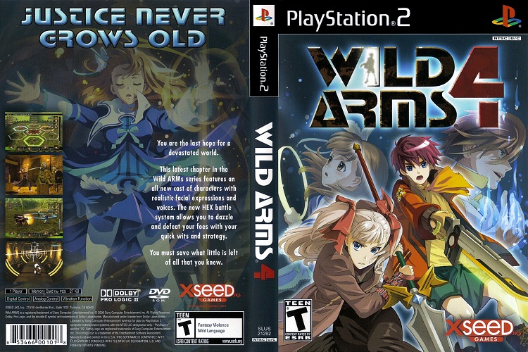 WILD ARMS 4 [US : DVD5 1 Disc]