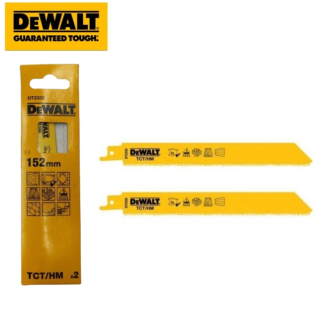 DEWALT รุ่น DT2332-QZ ใบเลื่อยชัก 152 มม. แพค 2 ใบ