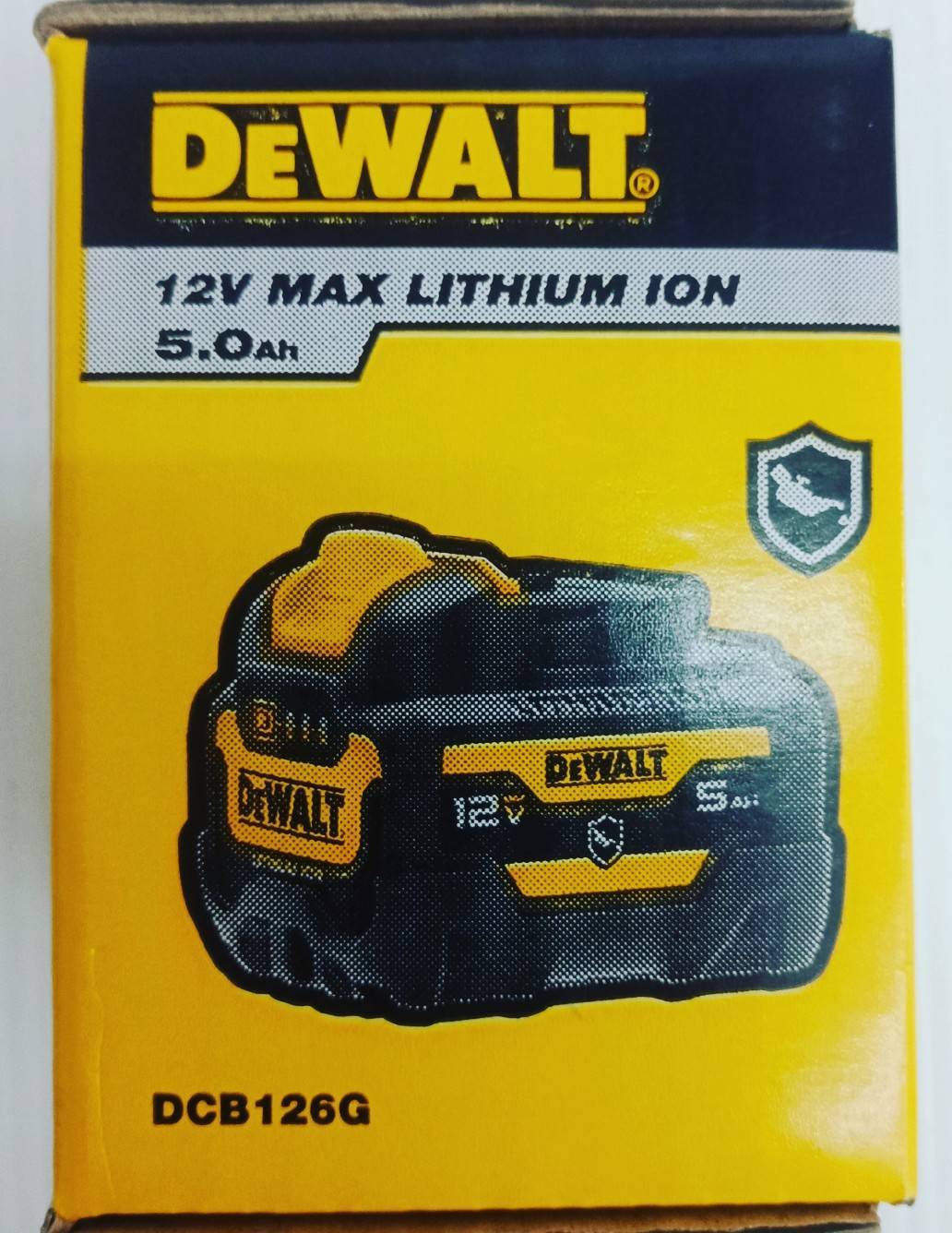 แบตเตอรี่ 12V / 5.0Ah DCB126G DEWALT