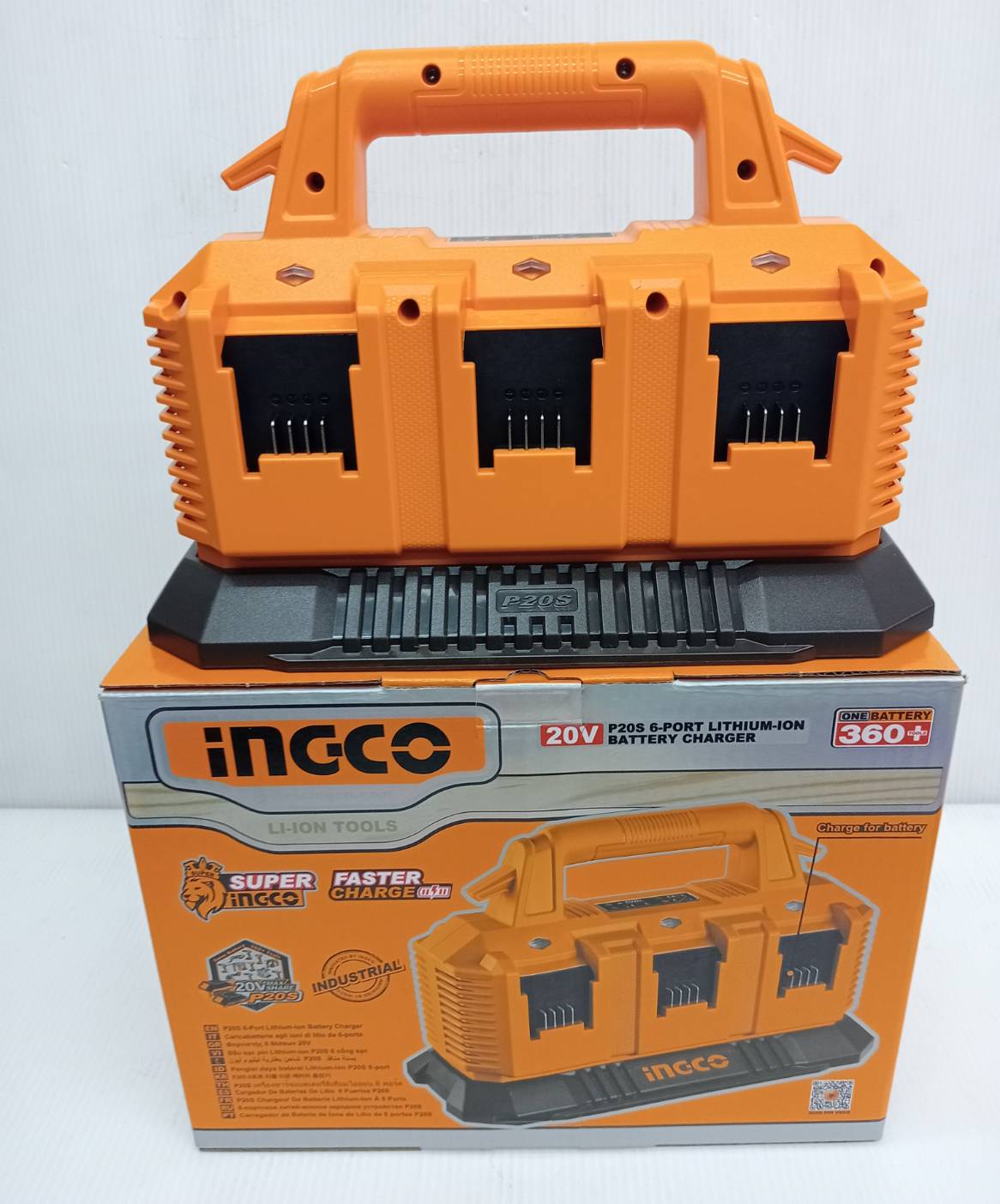 แท่นชาร์จ6ช่อง FCLI2064 INGCO