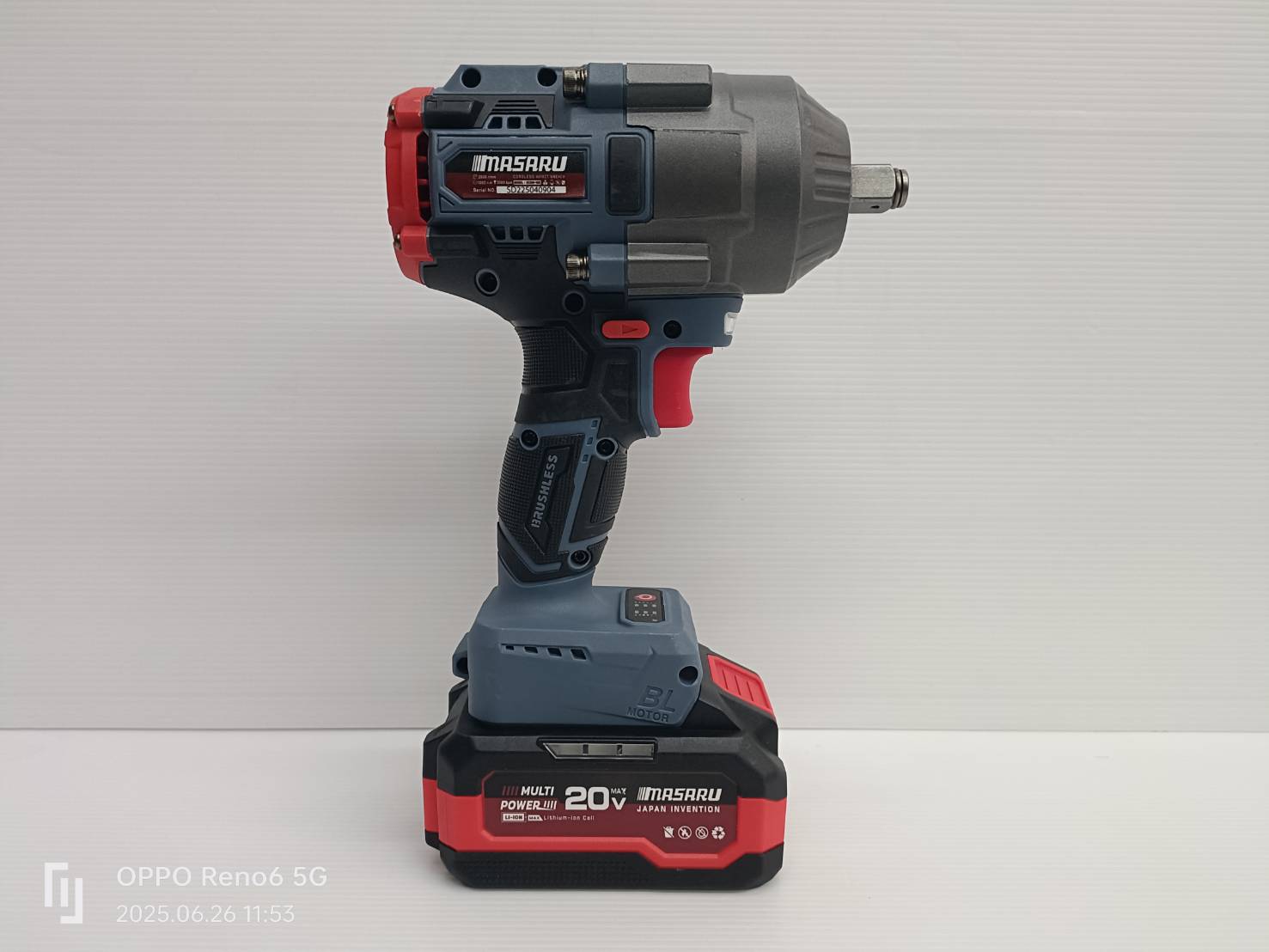 MASARU บล็อกแบต20V SCDW-165-B1 BRUSHLESS