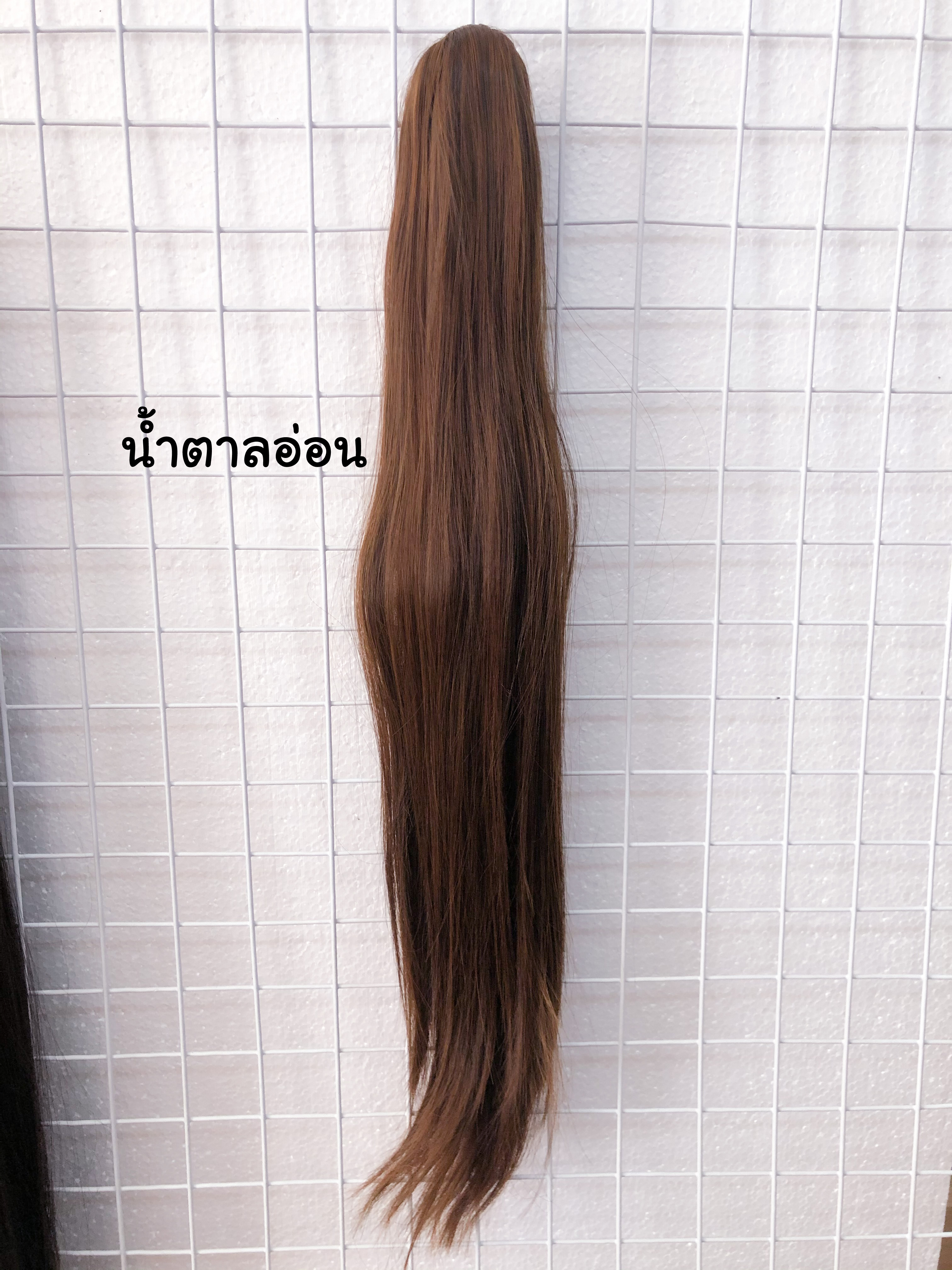 (พร้อมส่ง) วิกหางม้าหนีบ ผมตรง ยาว 60 cm