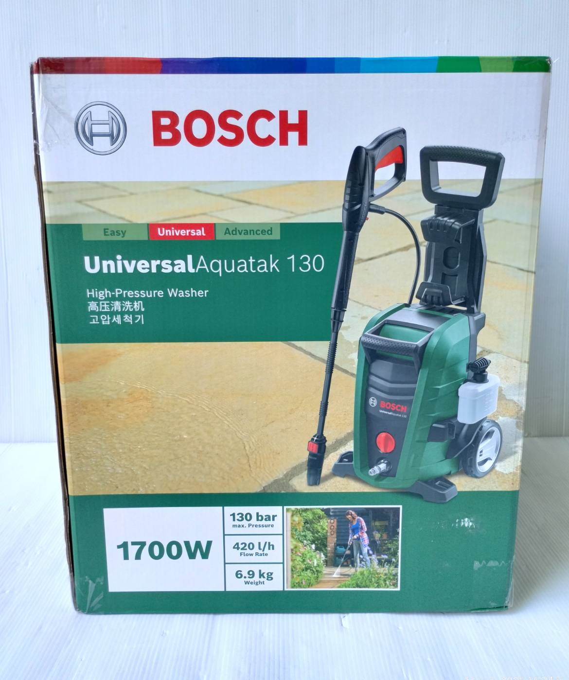 เครื่องฉีดน้ำแรงดันสูง Universal Aquatak130 BOSCH