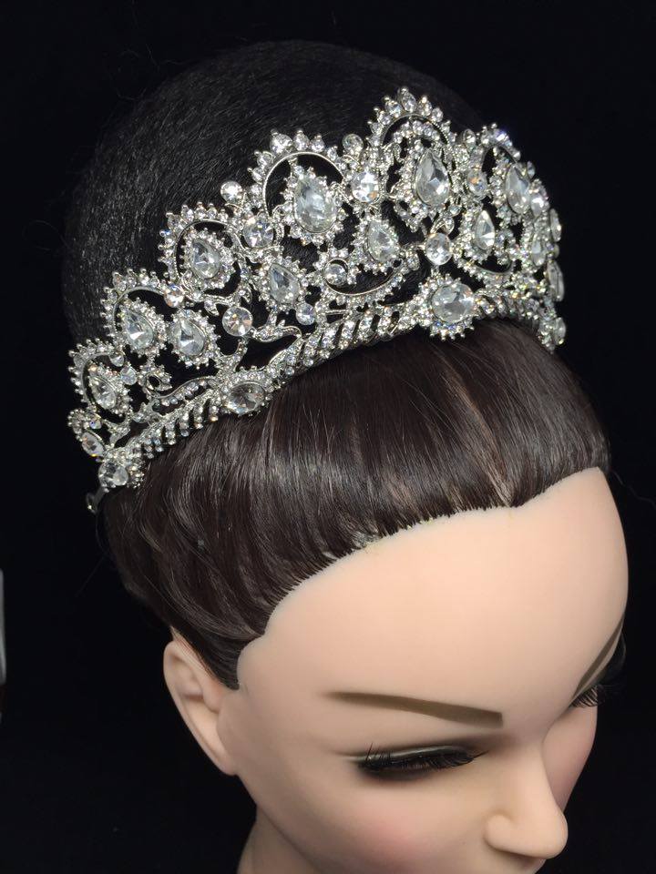 (พร้อมส่ง) เทียร่า 024 สีเงิน