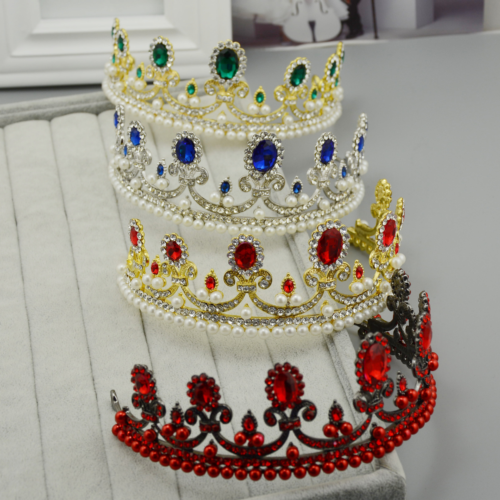 (พร้อมส่ง) เทียร่า 059 สีเขียว