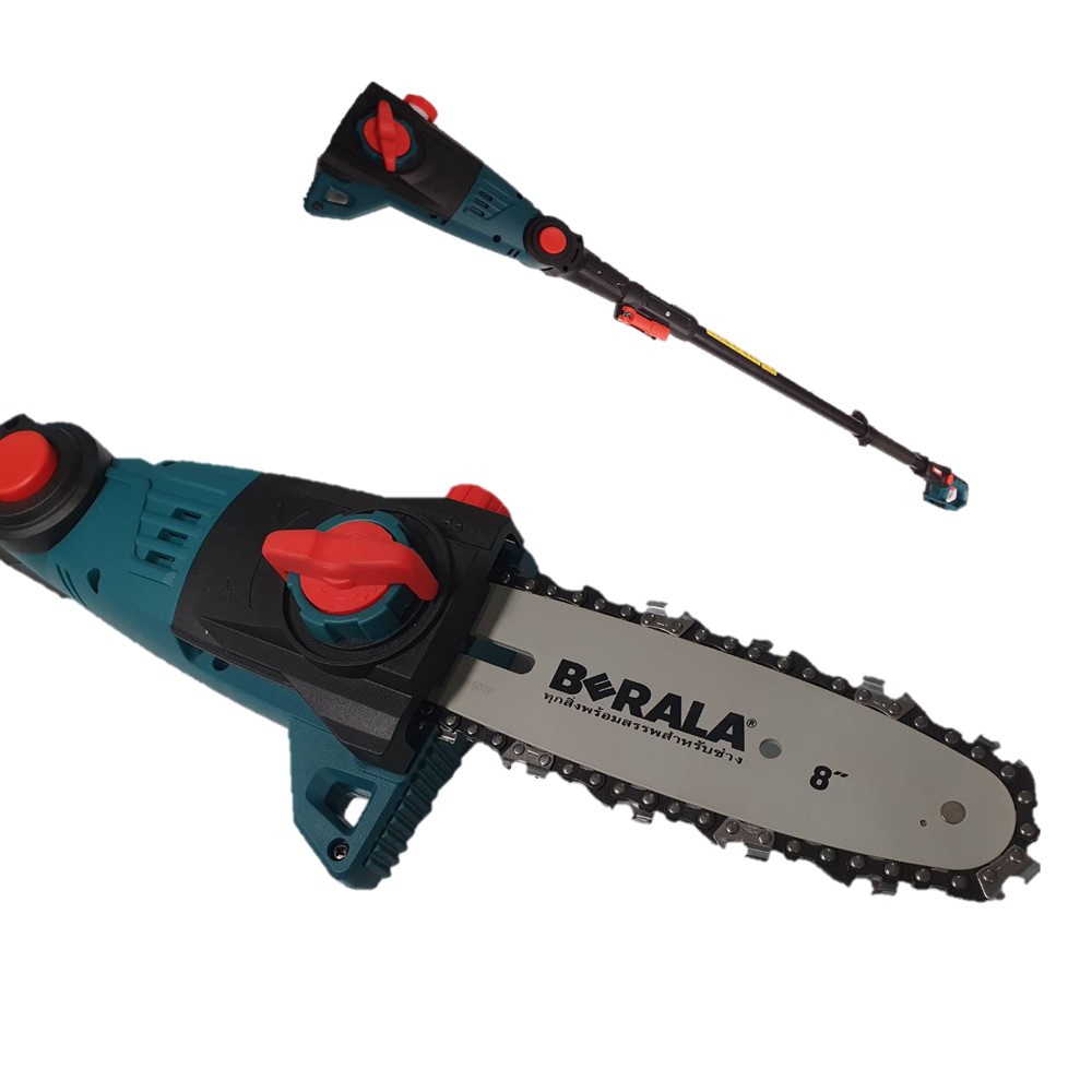เลื่อยโซ่ตัดแต่งกิ่งไม้แบบไร้สาย8" 18V รุ่น BRL-8J314 BERALA