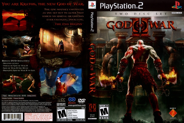 GOD OF WAR 2 [US : DVD9 2 Discs]