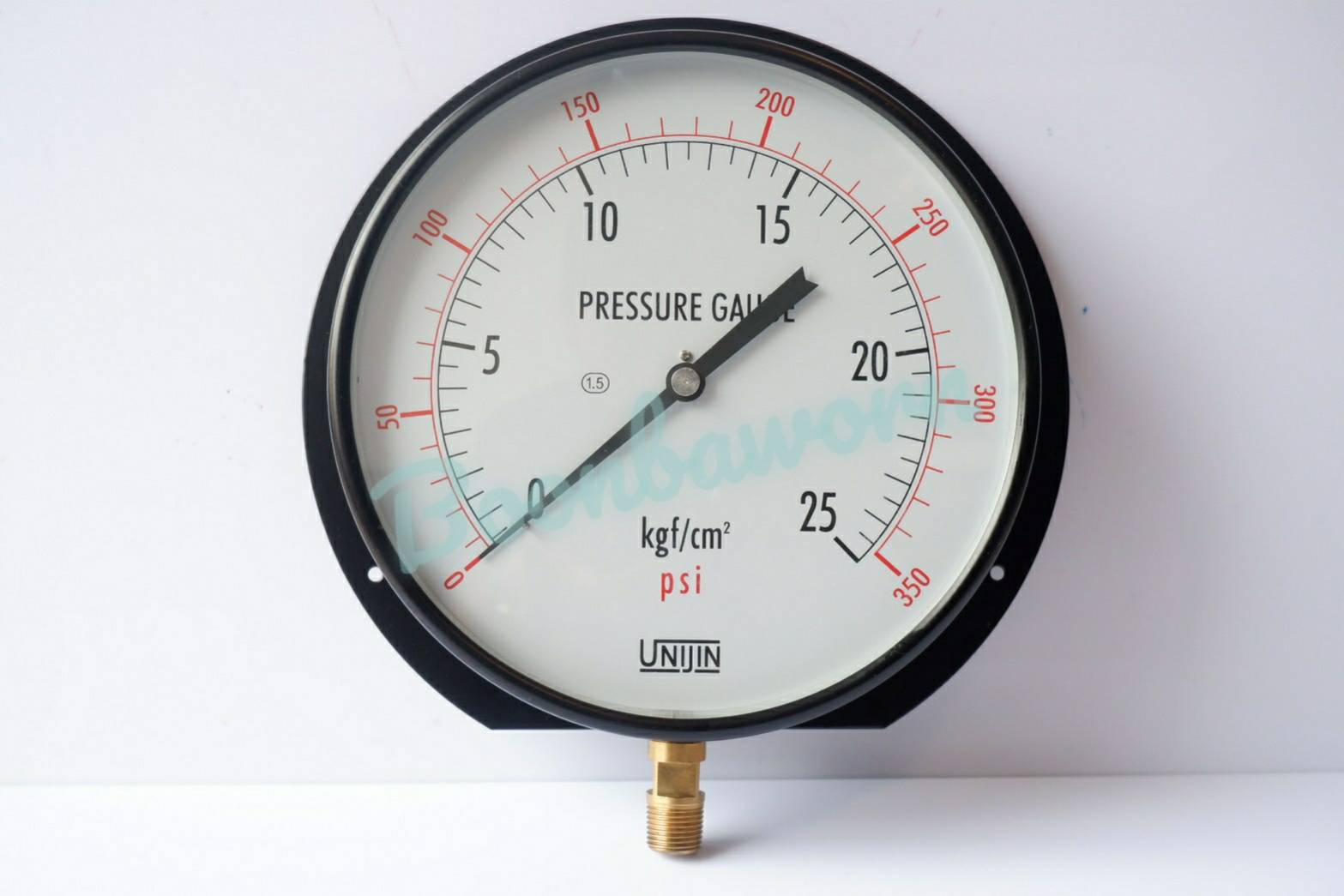 UNIJIN Pressure Gauge หน้าปัดขนาดใหญ่ 10"