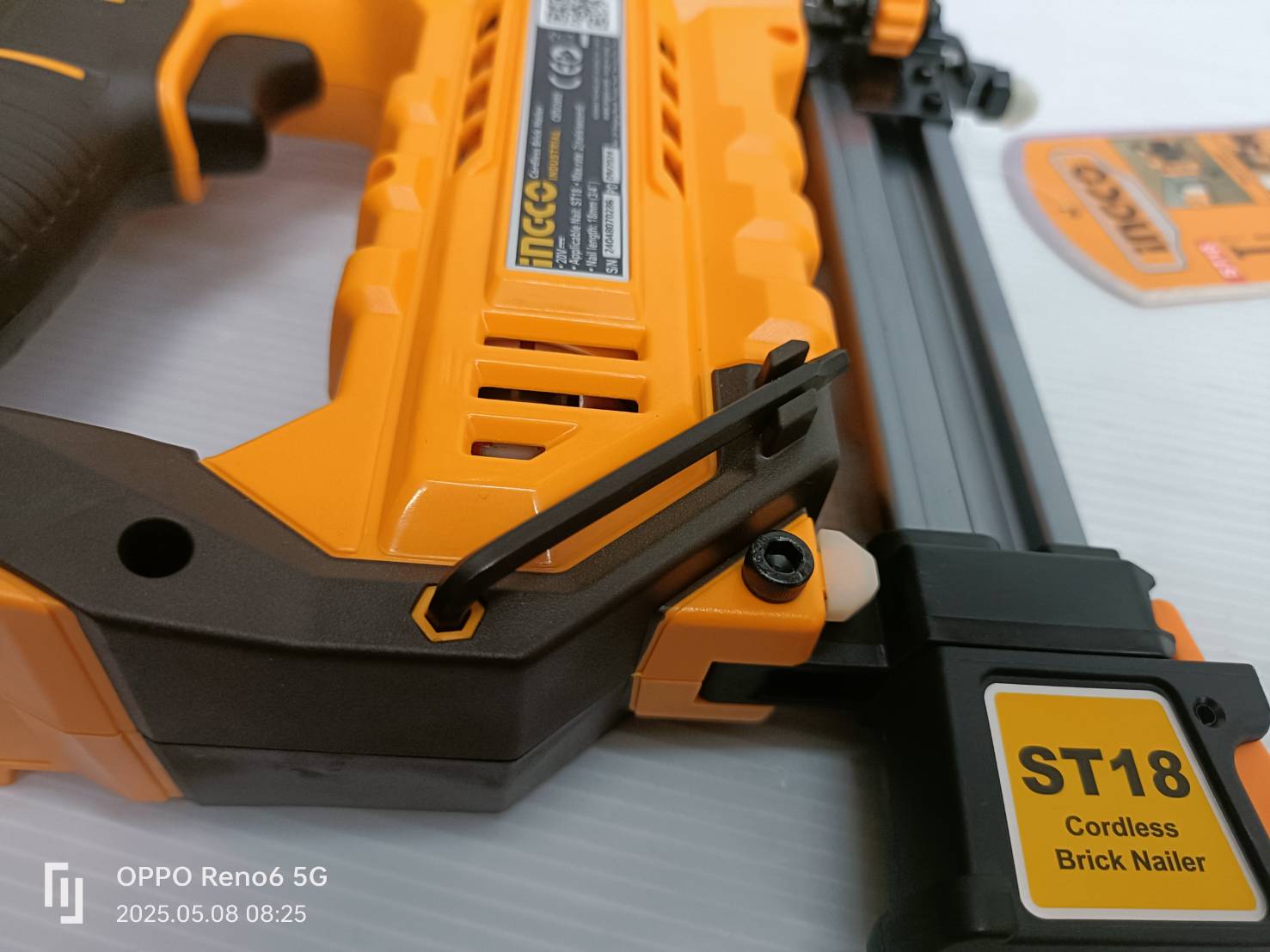 INGCO CSTLI3805 ปืนยิงคอนกรีด20V ST-18 (ตัวเปล่า)