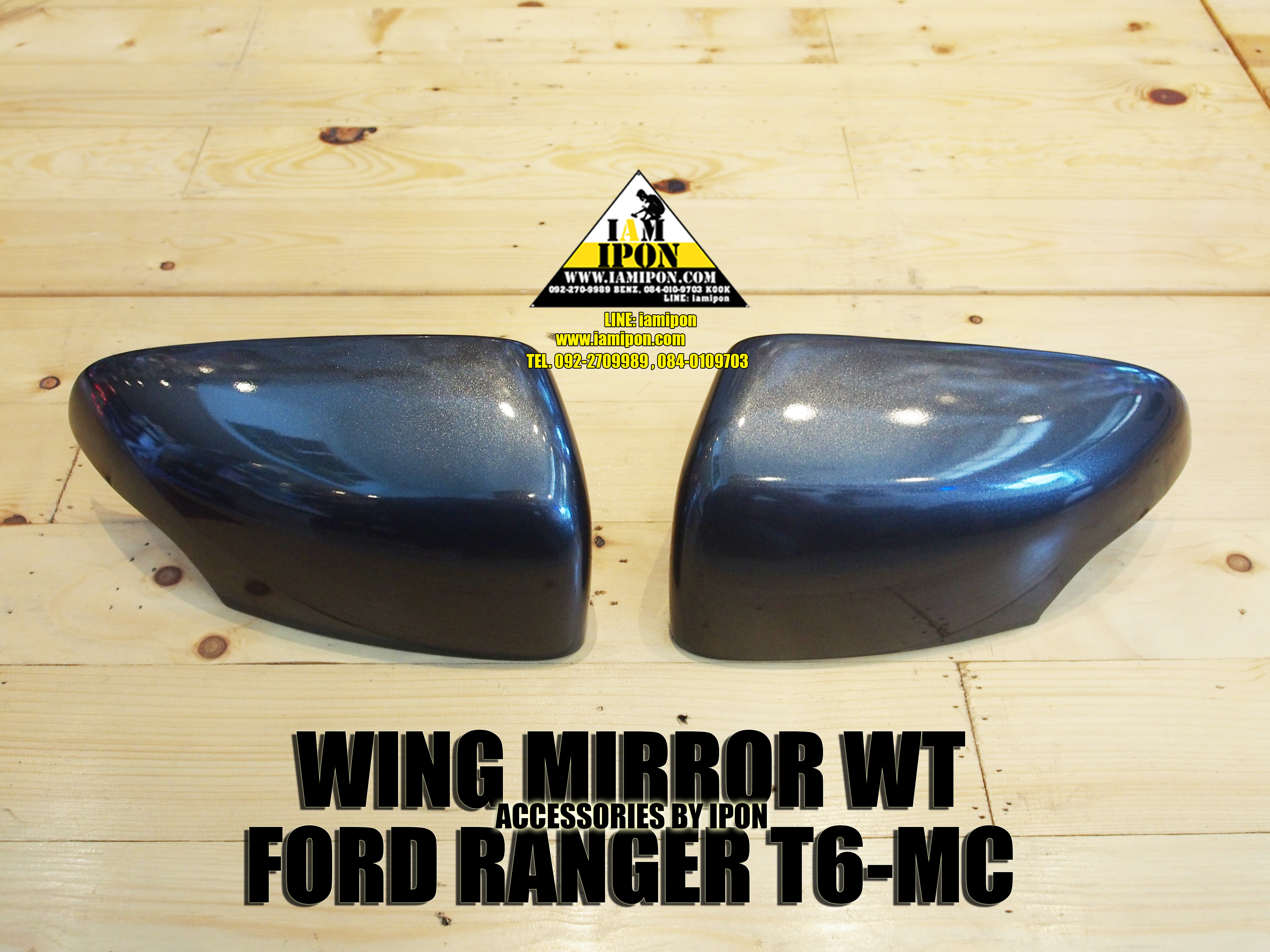 WING MIRROR WILDTRAK FORD RANGER T6 ครอบกระจกมองข้างฟอร์ดเรนเจอร์ไวด์แทรก T6