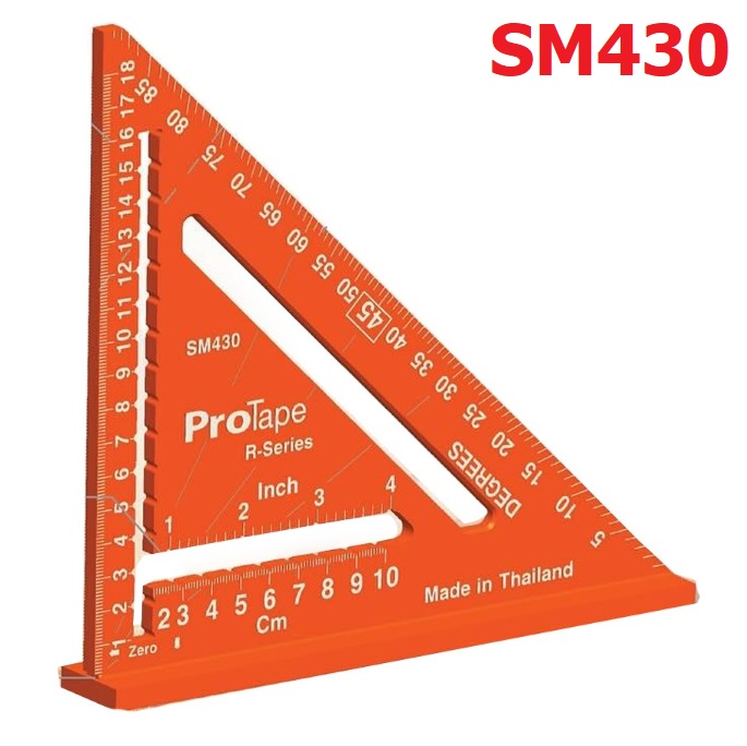 ฉากสามเหลี่ยม8" สเกลเมตริก SM430 PROTAPE