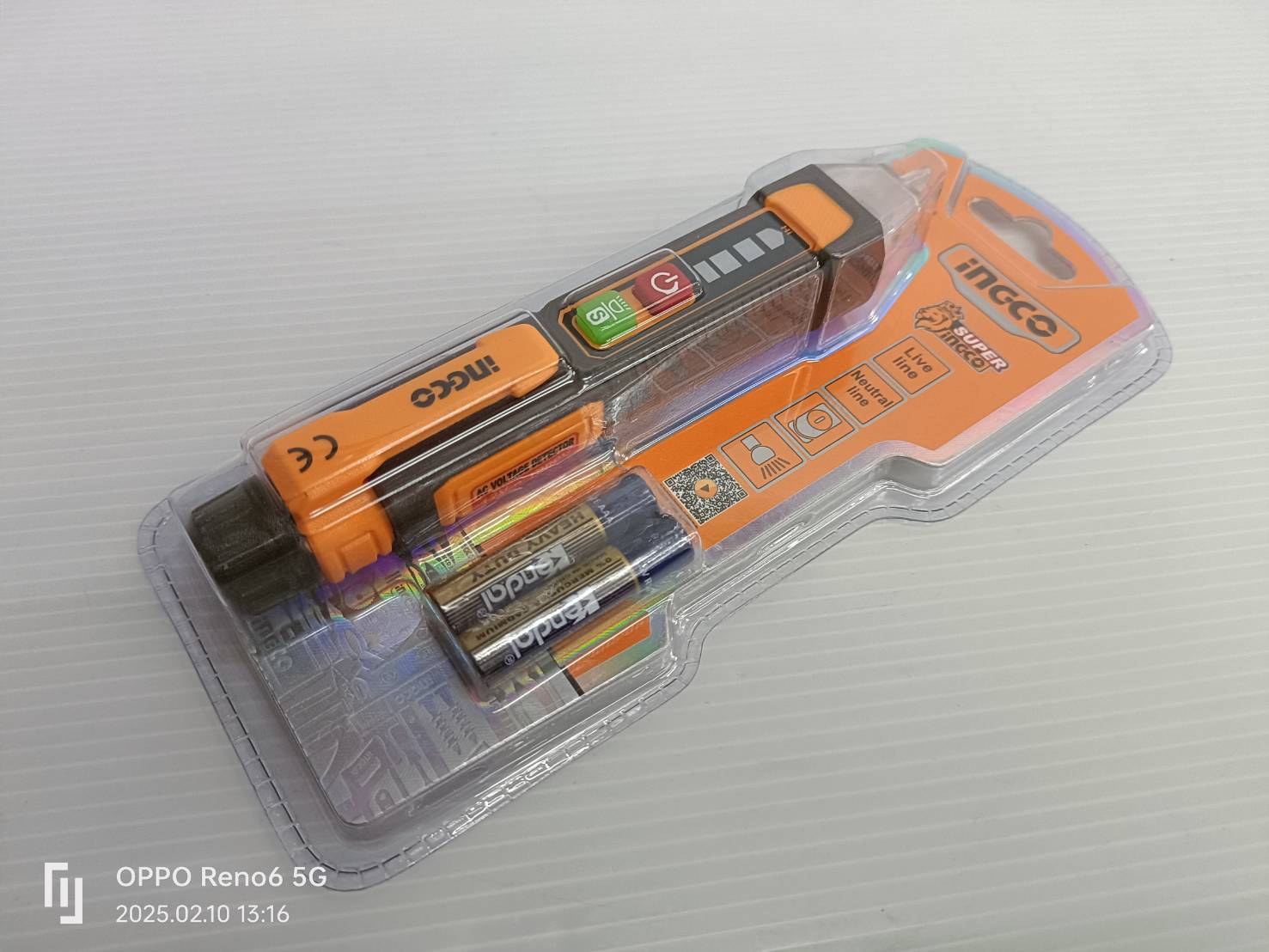 INGCO ปากกาวัดไฟ แบบไม่สัมผัส (12V -1000V) รุ่น VD100091 (AC Voltage Detector)