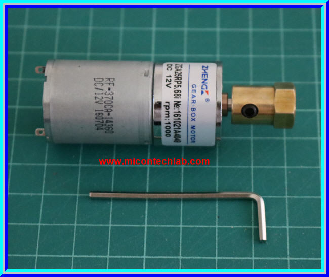 1x Hex Wrench 2 mm (ประแจหกเหลี่ยม)