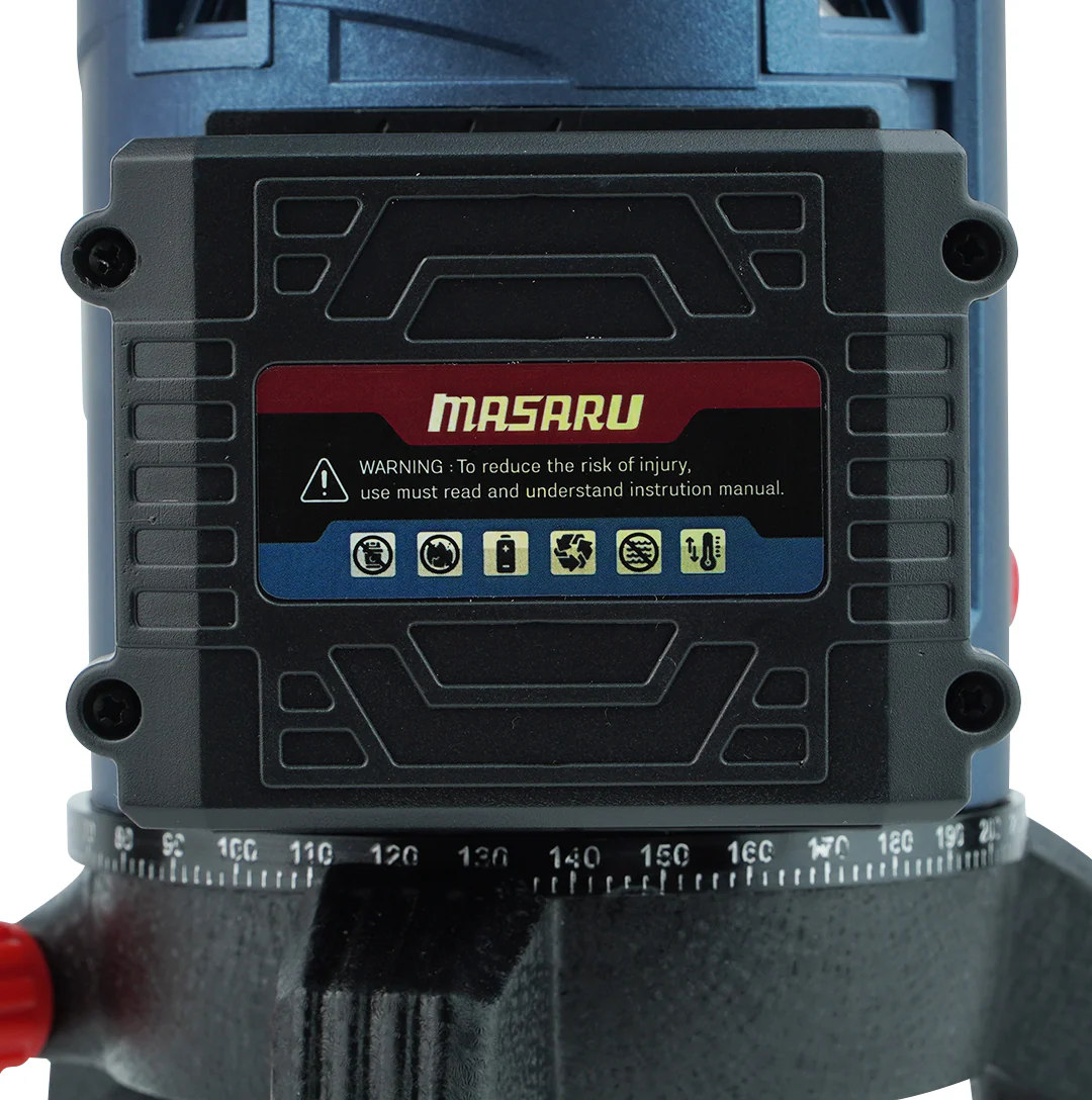 MASARU SMLG-330 เครื่องวัดระดับเลเซอร์แบบแสงสีเขียว 5 เส้น 3.7V (ไม่รวมขาตั้ง)