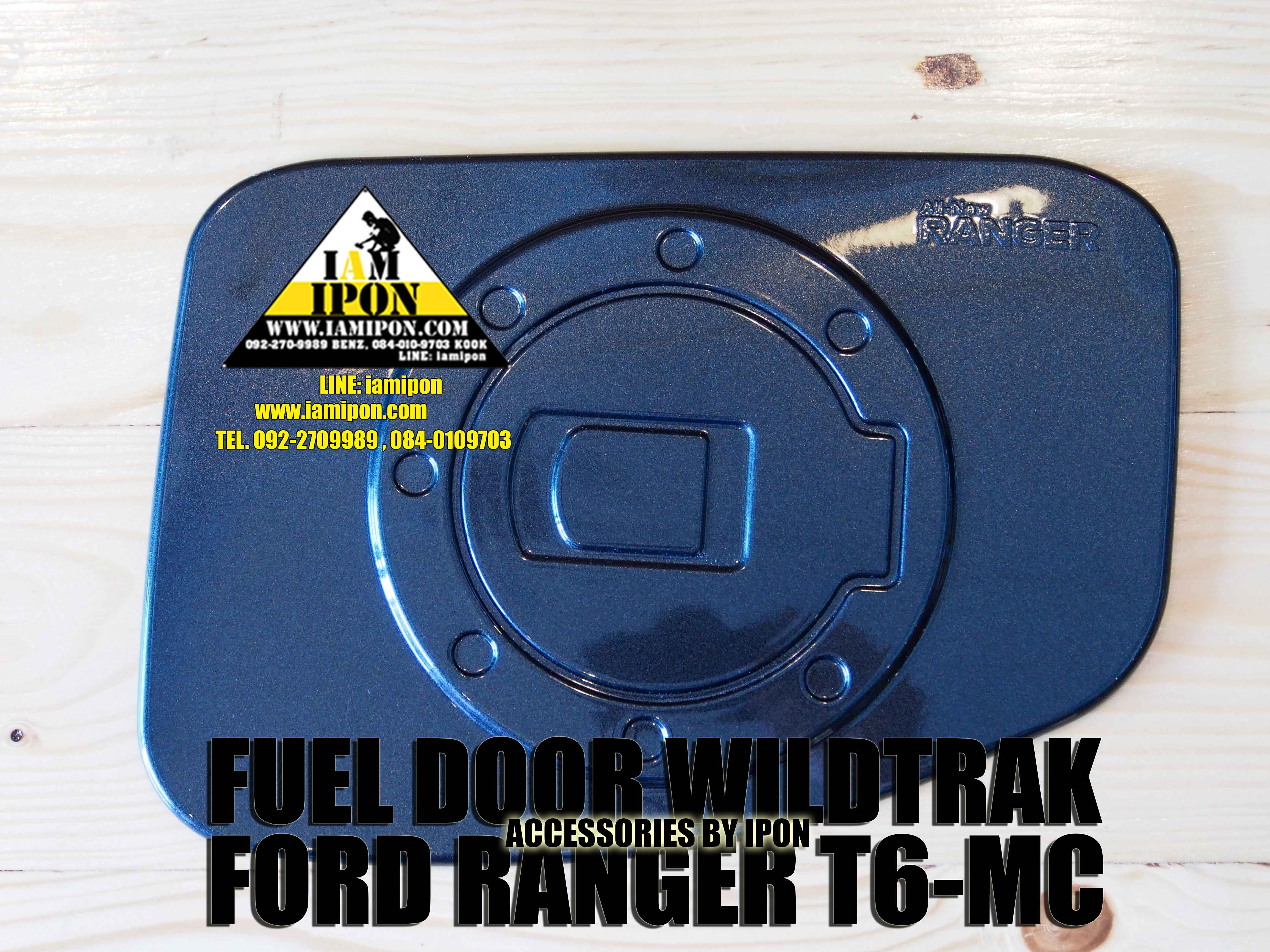 FUEL DOOR WILDTRAK FORD RANGER T6-MC ครอบฝาถังน้ำมันฟอร์ดเรนเจอร์วายแทรก T6-MC