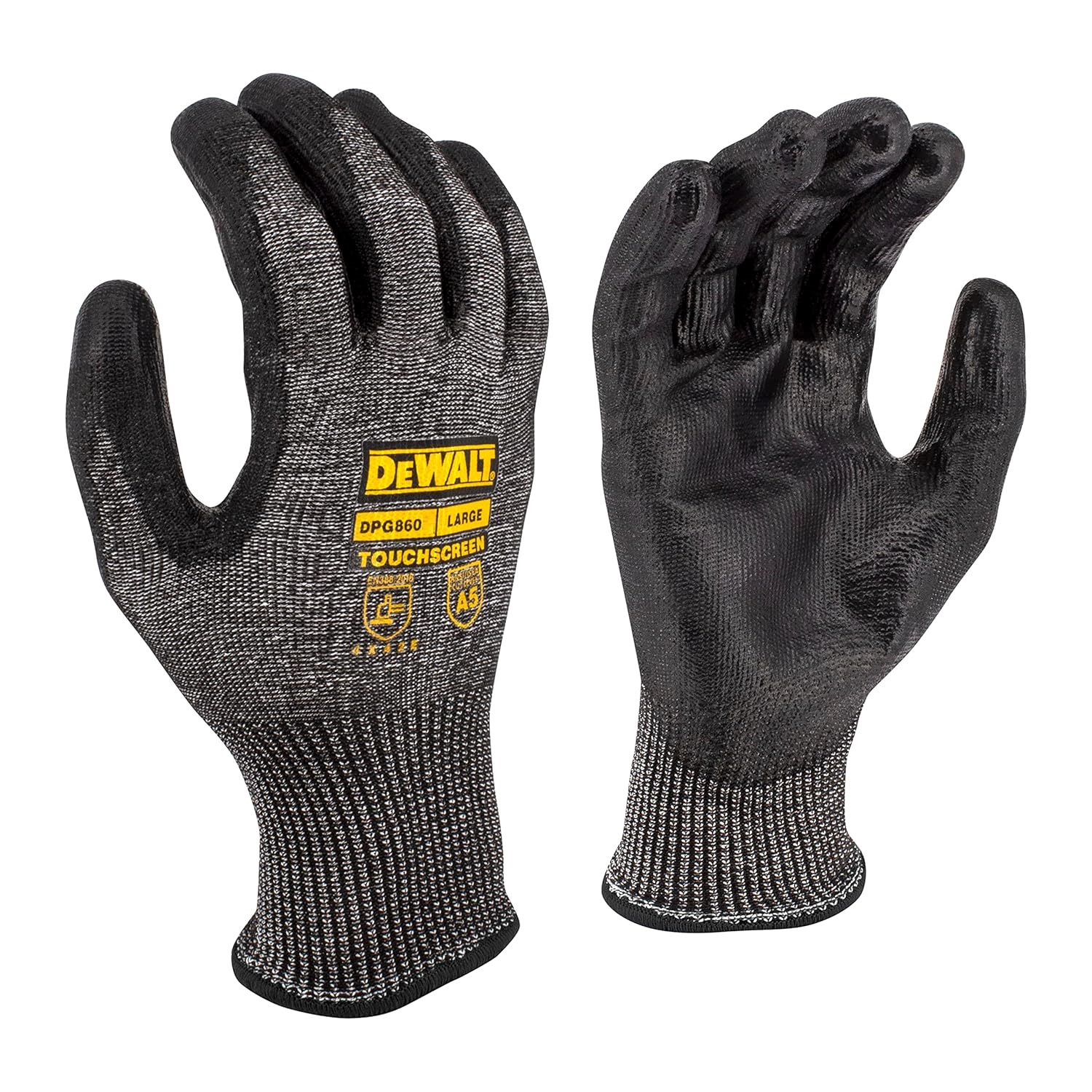 ถุงมือเซพตี้ ไซส์ M DPG860M DEWALT (Touch Screen)