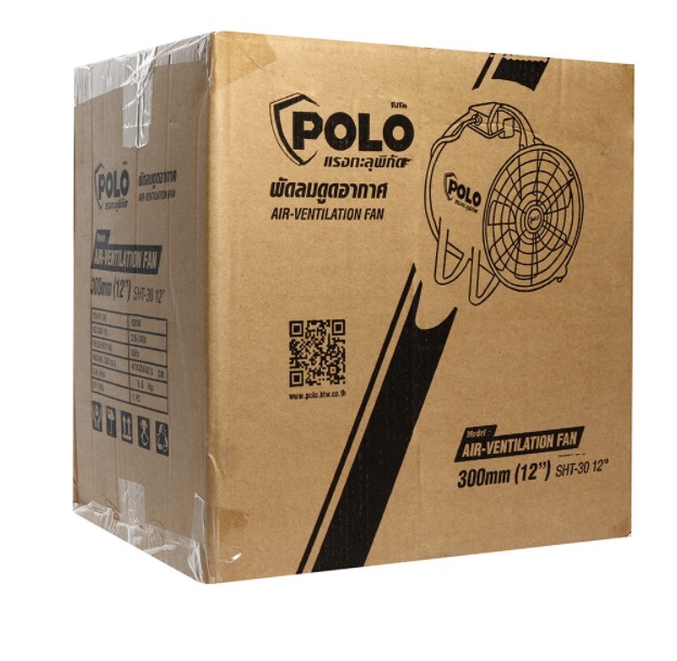 พัดลมอุโมง12" SHT-30 POLO