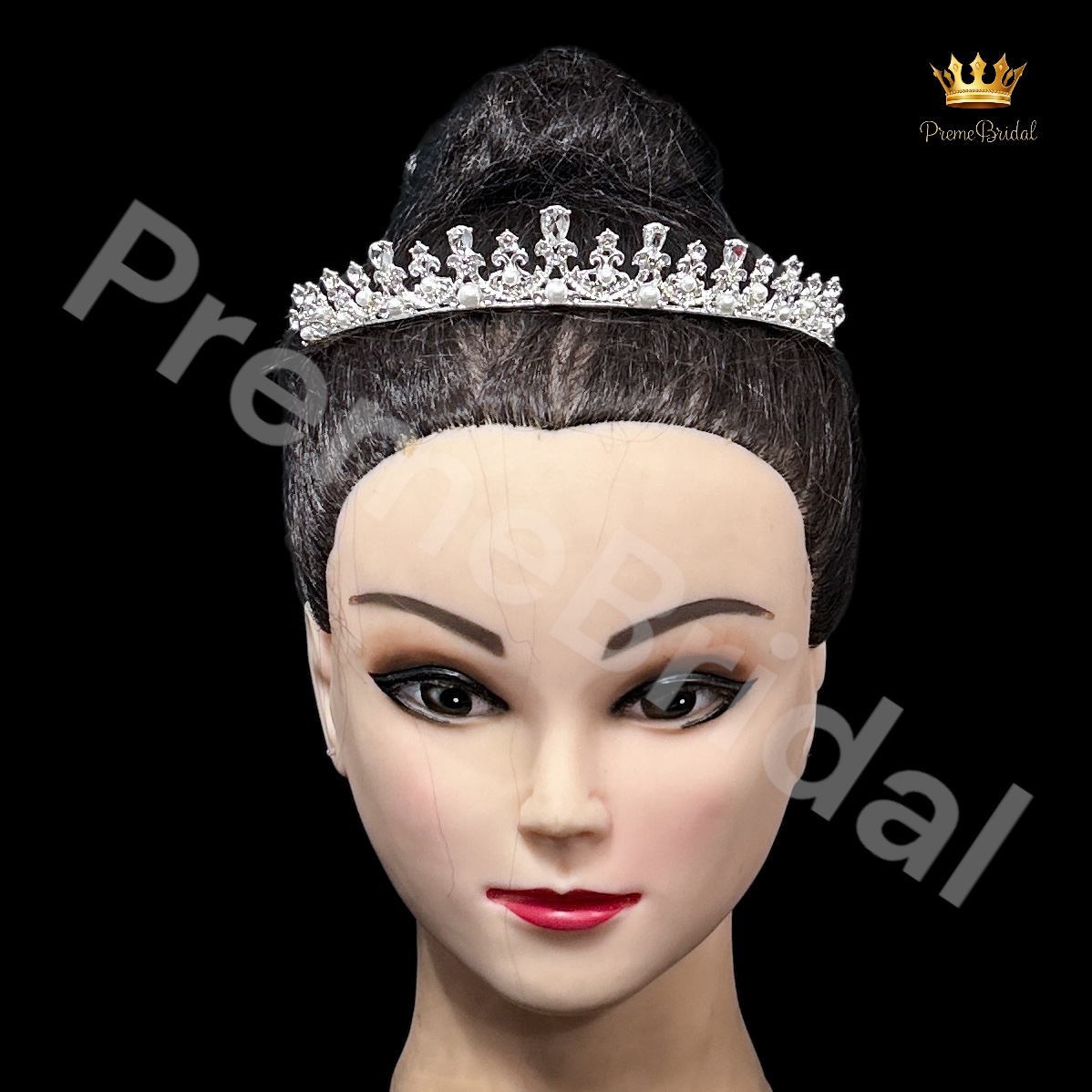 (พร้อมส่ง) เทียร่า 427 ครึ่งหัว งานเจ้าสาว งานสวย ปราณีต QCเพชรทุกเม็ด สินค้าพร้อมส่งจากไทย