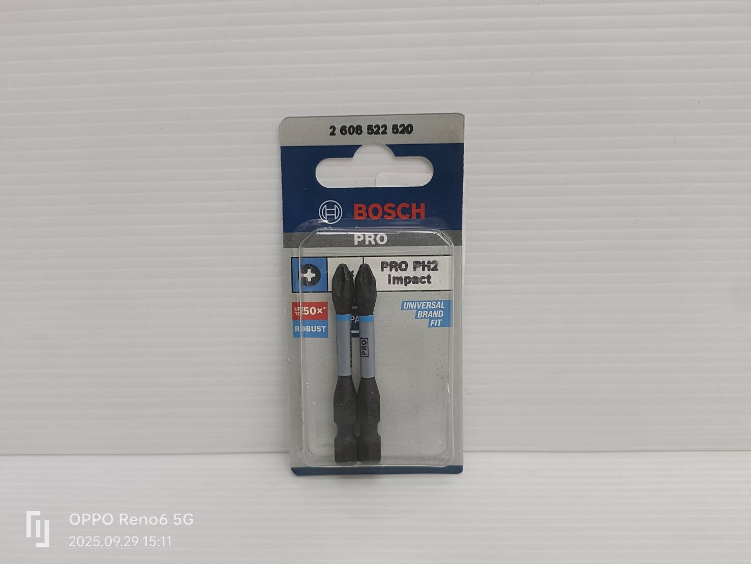 ดอกไขควงกระแทก PRO IMPACT PH2-55มม. 2ดอก/แพค #2608522520