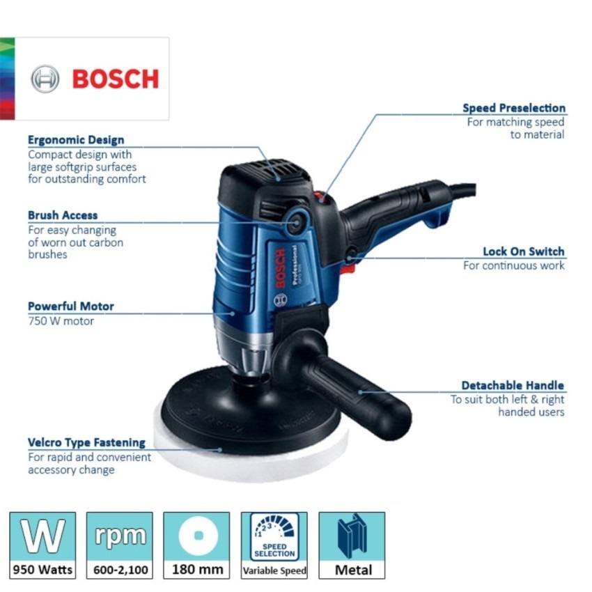 เครื่องขัดสี GPO950 BOSCH