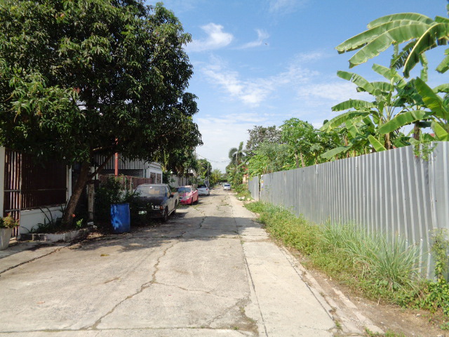 H1146 ขายด่วน ที่ดิน 198.7 ตารางวา อยู่หมู่บ้านสุขหทัย ซอยหทัยราษฎร์37 แขวงสามวาตะวันตก เขตคลองสามวา โฉนดเป็น 2แปลง แบ่งขายได้