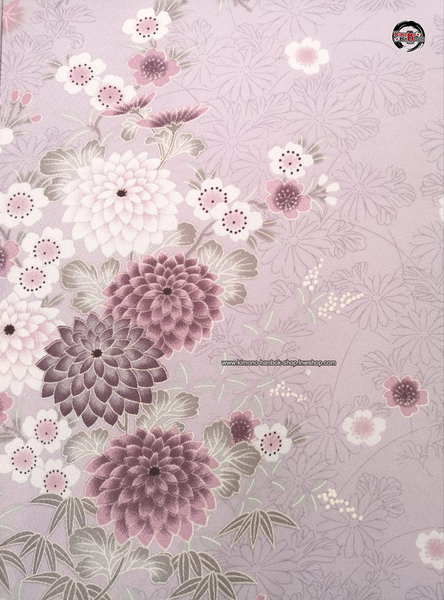 ชุดกิโมโนสีม่วงลาย01