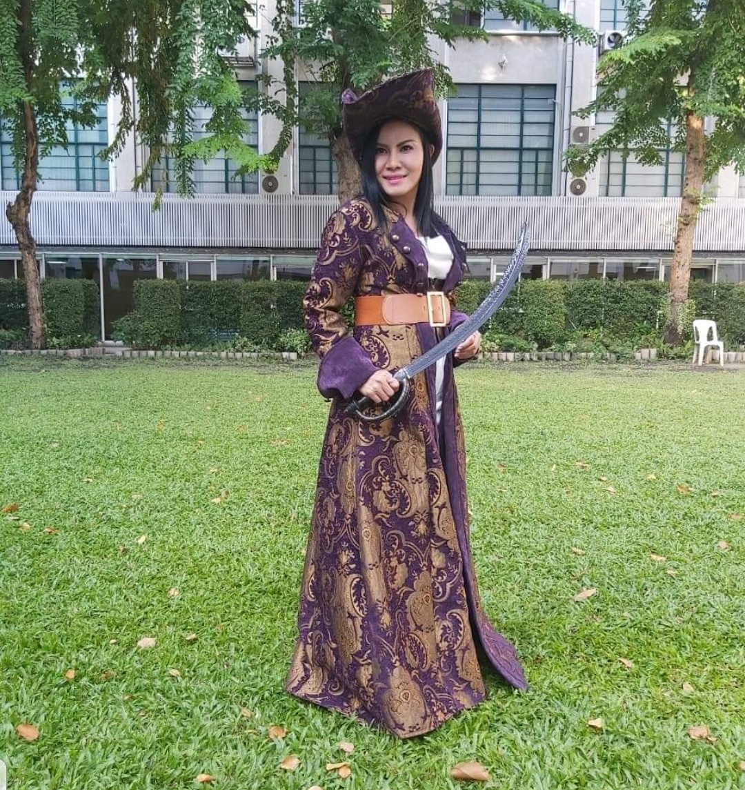 ชุดโจรสลัด Caribbean Queen Pirate