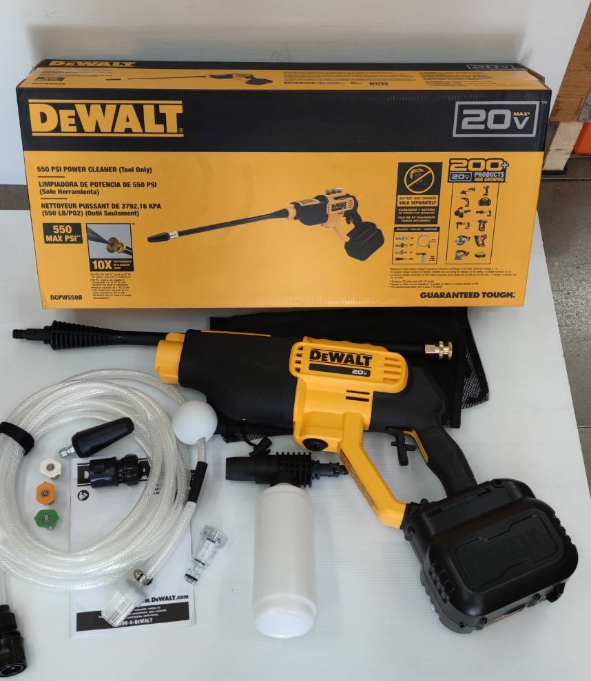 ปืนฉีดน้ำไร้สาย20V DCPW550B-XJ DEWALT