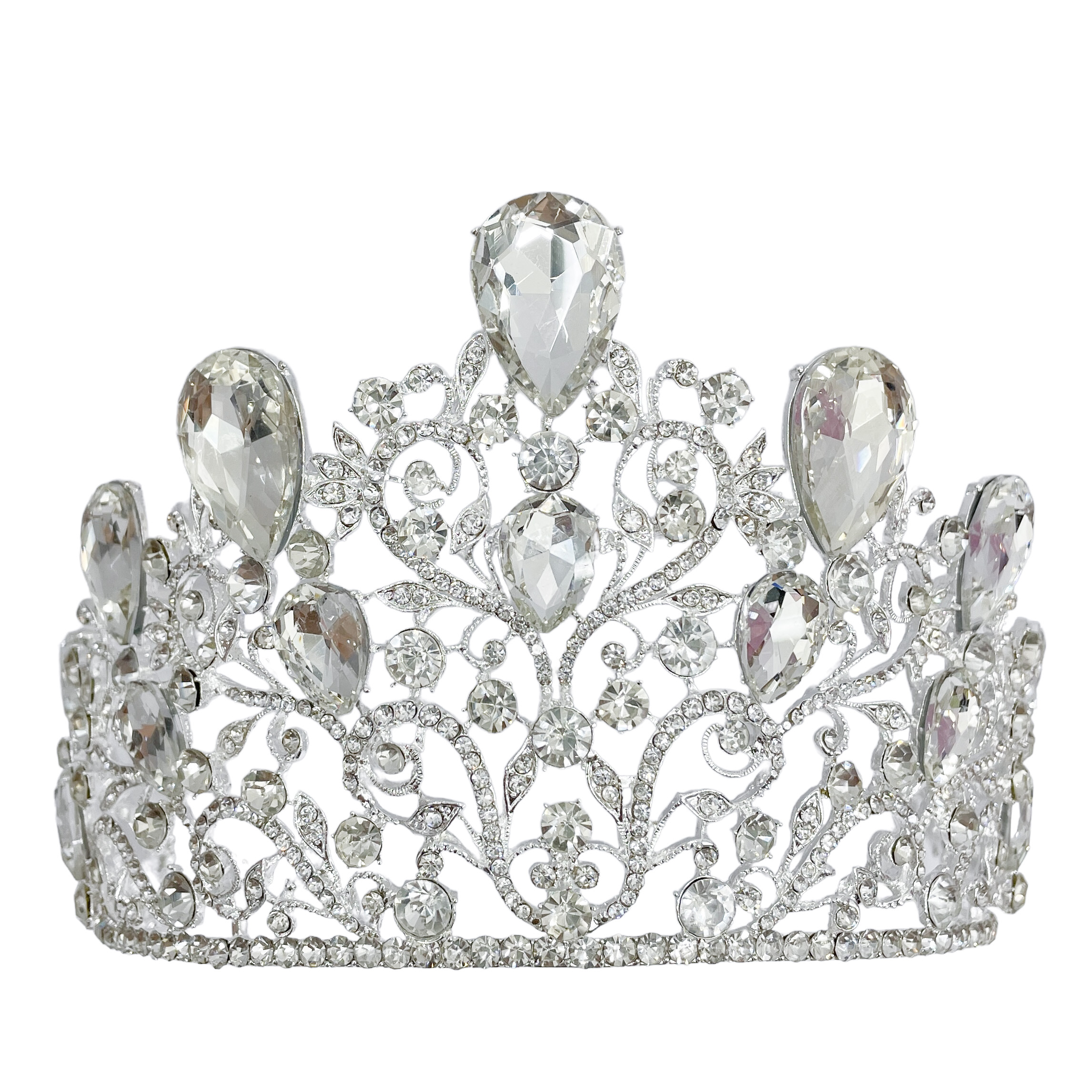 (พร้อมส่ง) เทียร่า 349 งานสวย ปราณีต QCเพชรทุกเม็ด สินค้าพร้อมส่งจากไทย