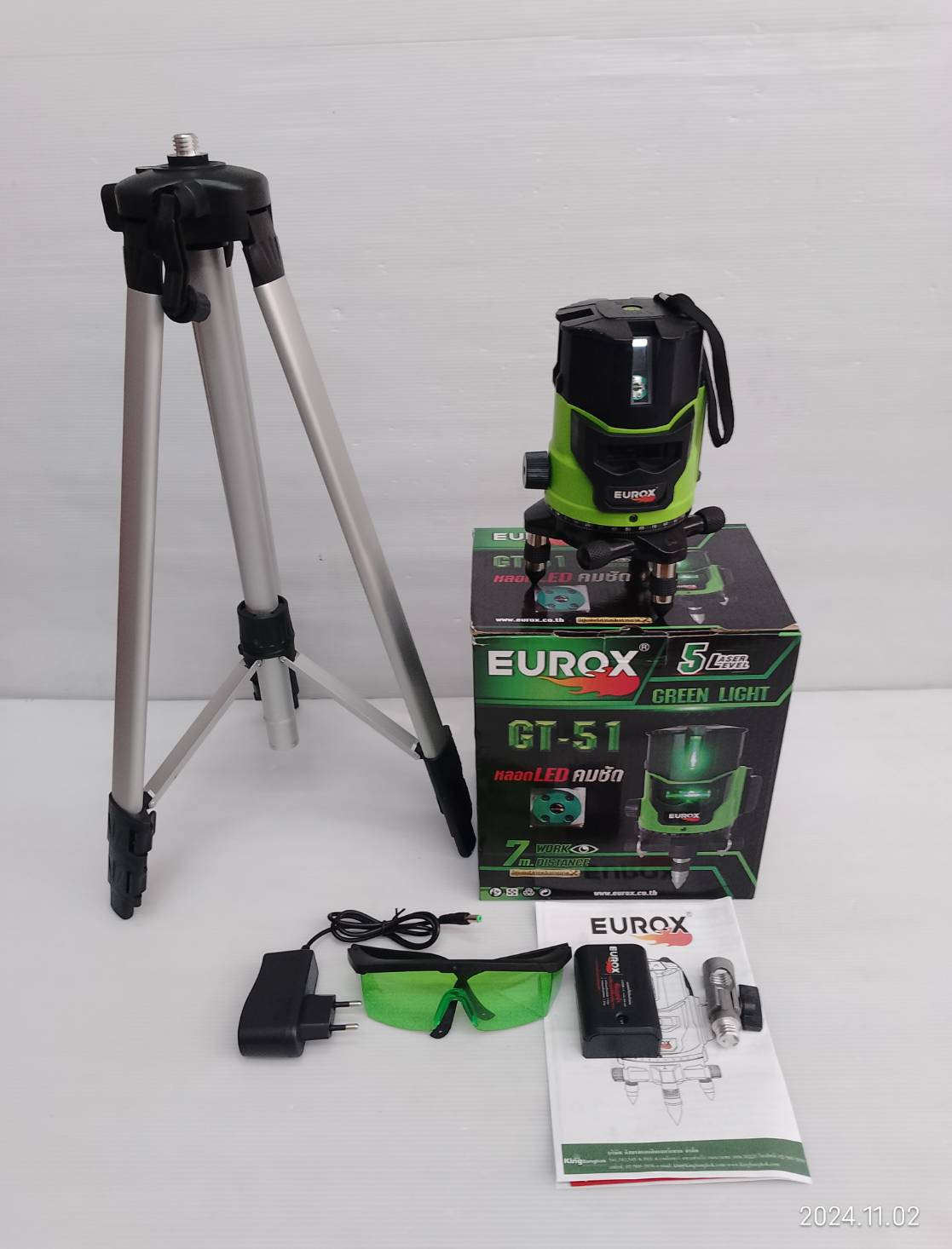 เลเซอร์แสงเขียว5เส้น GT-51 EUROX