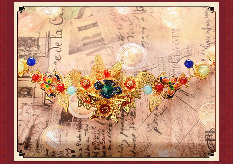 (พร้อมส่ง) เครื่องประดับจีน 073