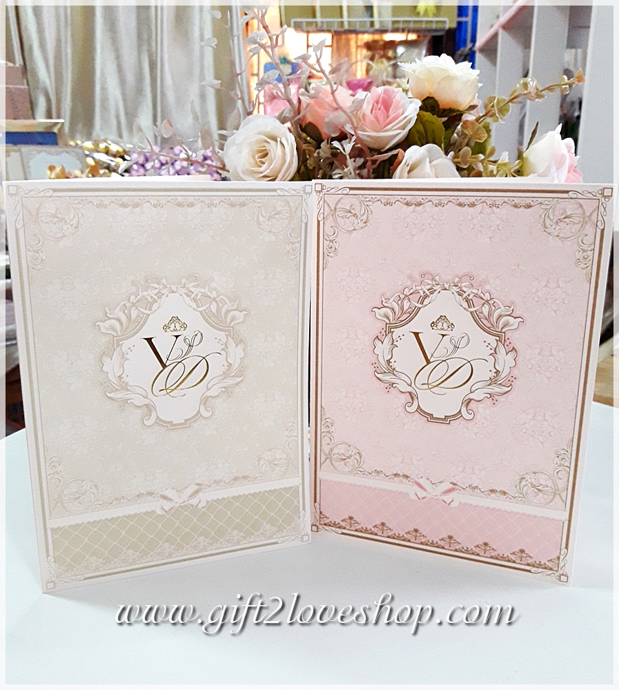 การ์ดแต่งงานสไตล์หลุยส์