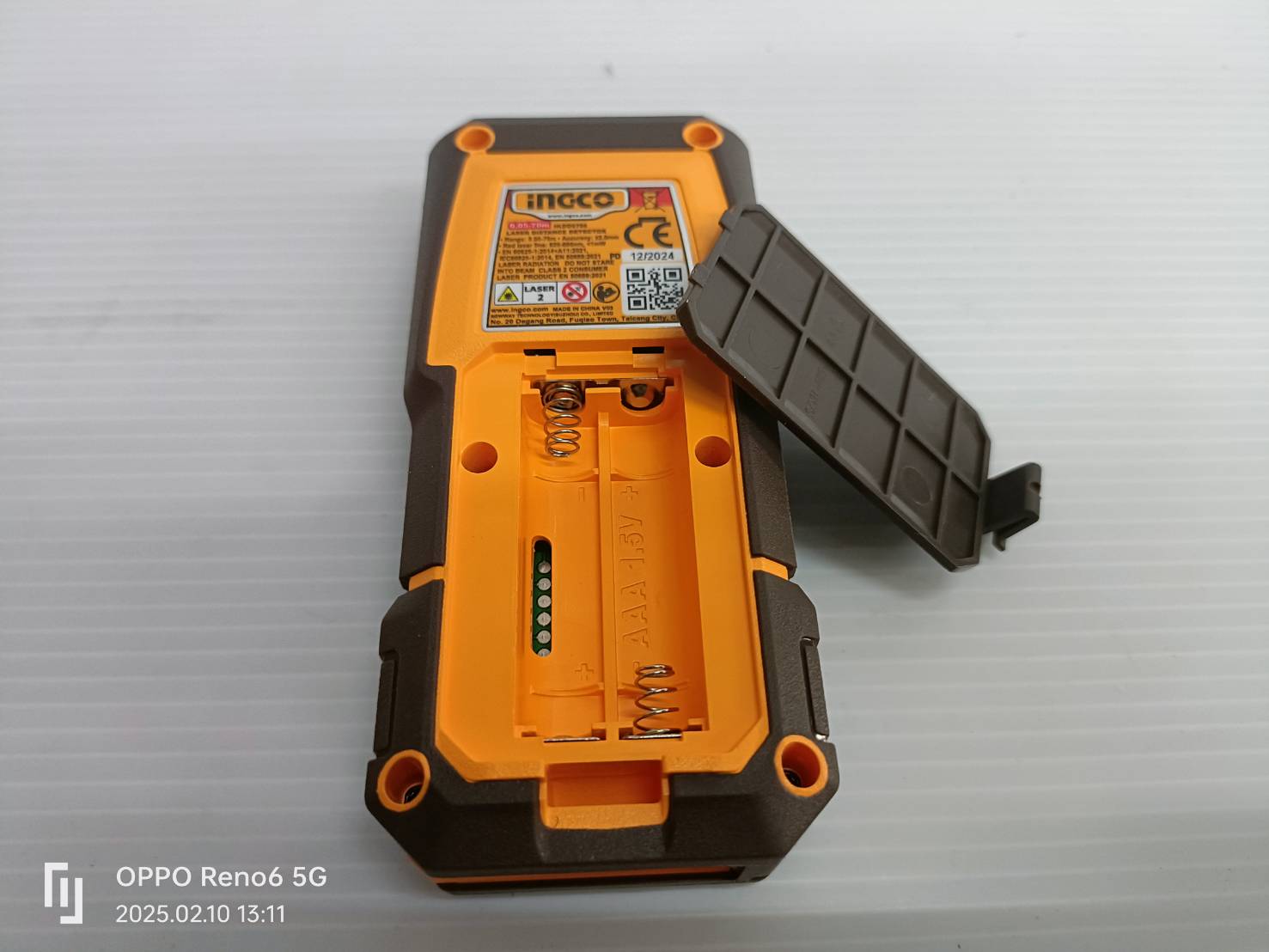 INGCO ชุดเลเซอร์วัดระยะ+ตลับเมตร รุ่น HLDD241201