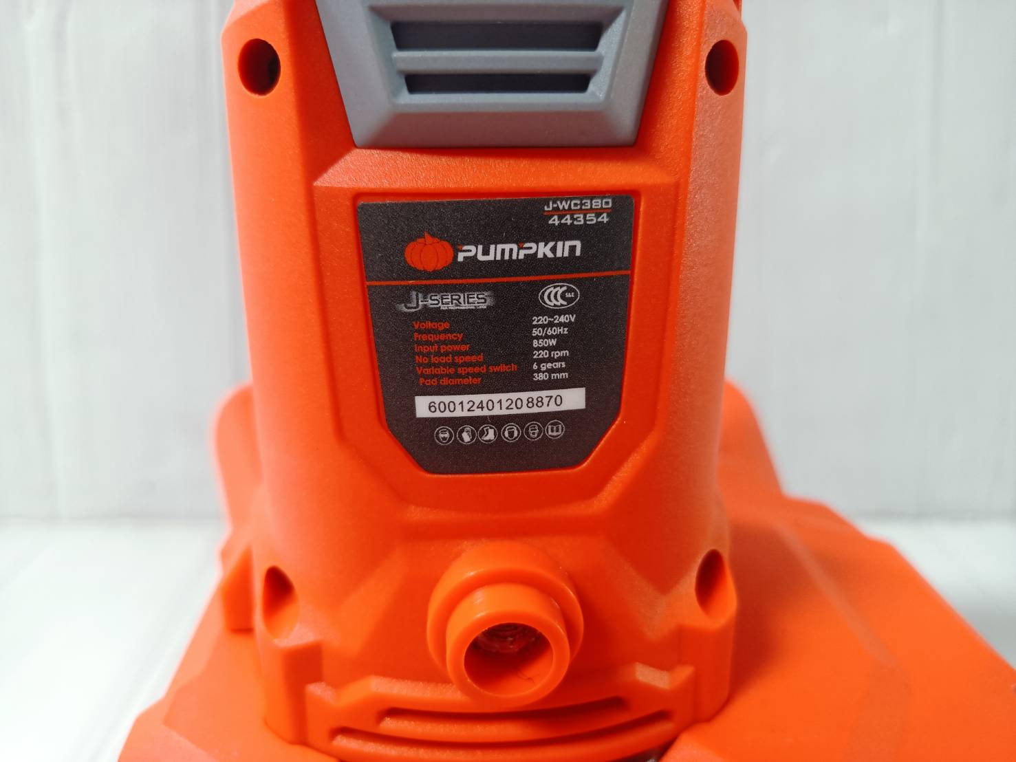 เครื่องขัดหน้าปูนฉาบ 15" J-WC380 PUMPKIN 44354