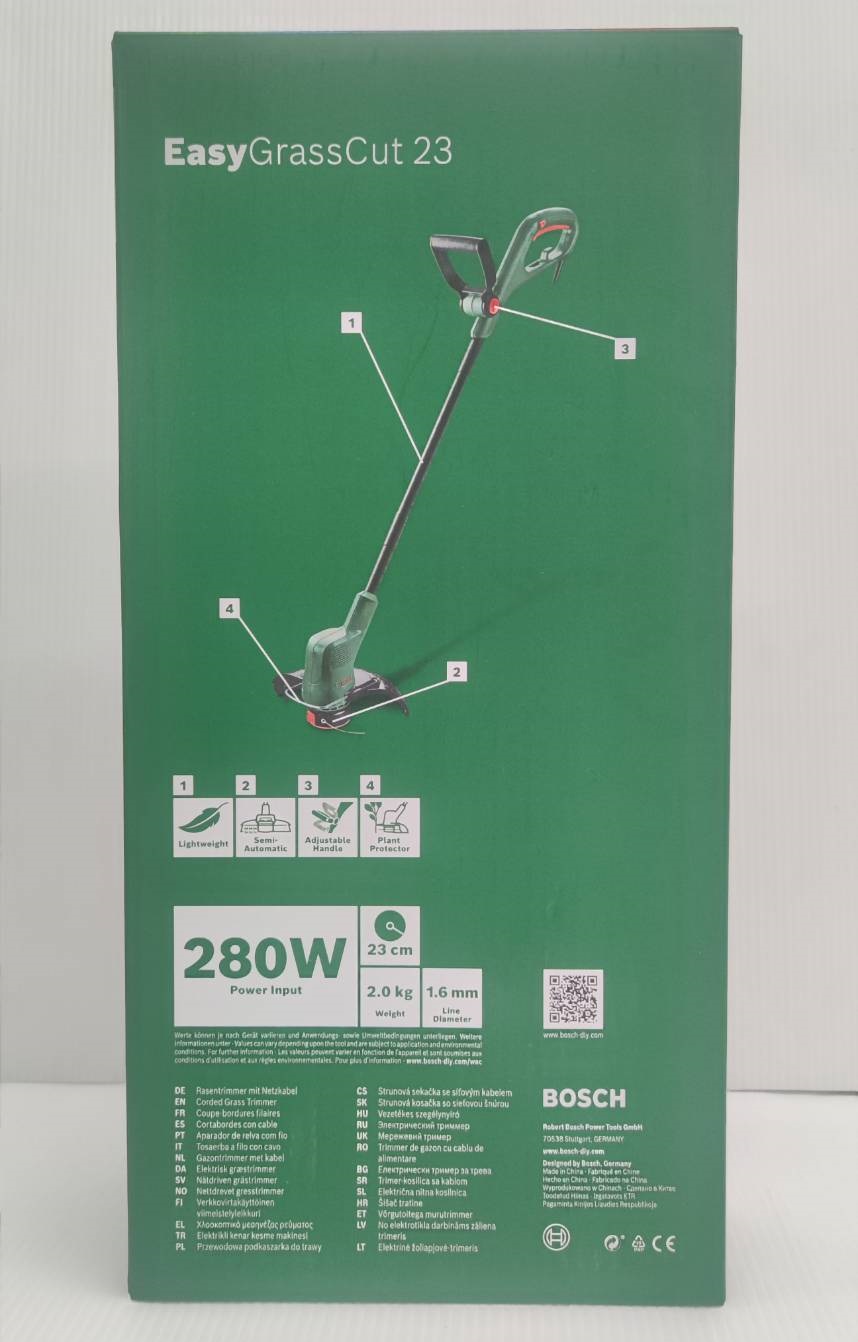 เครื่องตัดหญ้าไฟฟ้า แบบตลับเอ็น EASYGRASSCUT23 BOSCH 06008C1H01