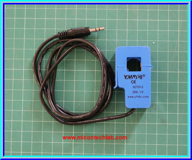 1x SCT-013-020 Current Transformer CT 0-20A to 0-1V Split Core Current Transformer