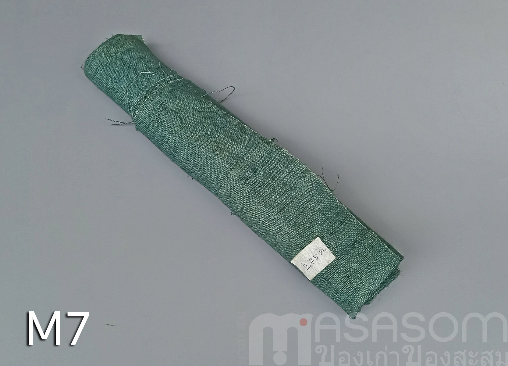 ผ้าใยกัญชงทอมือย้อมสี