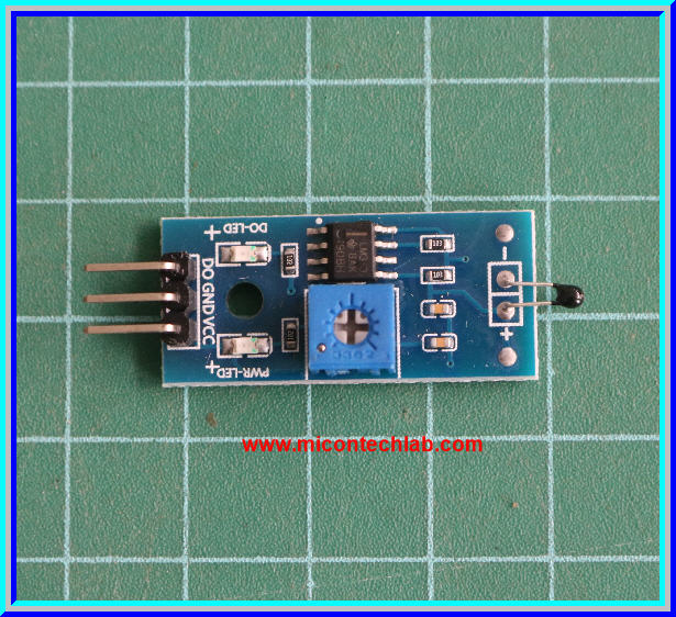 1x เซ็นเซอร์เทอมิสเตอร์วัดอุณหภูมิ (Thermistor)