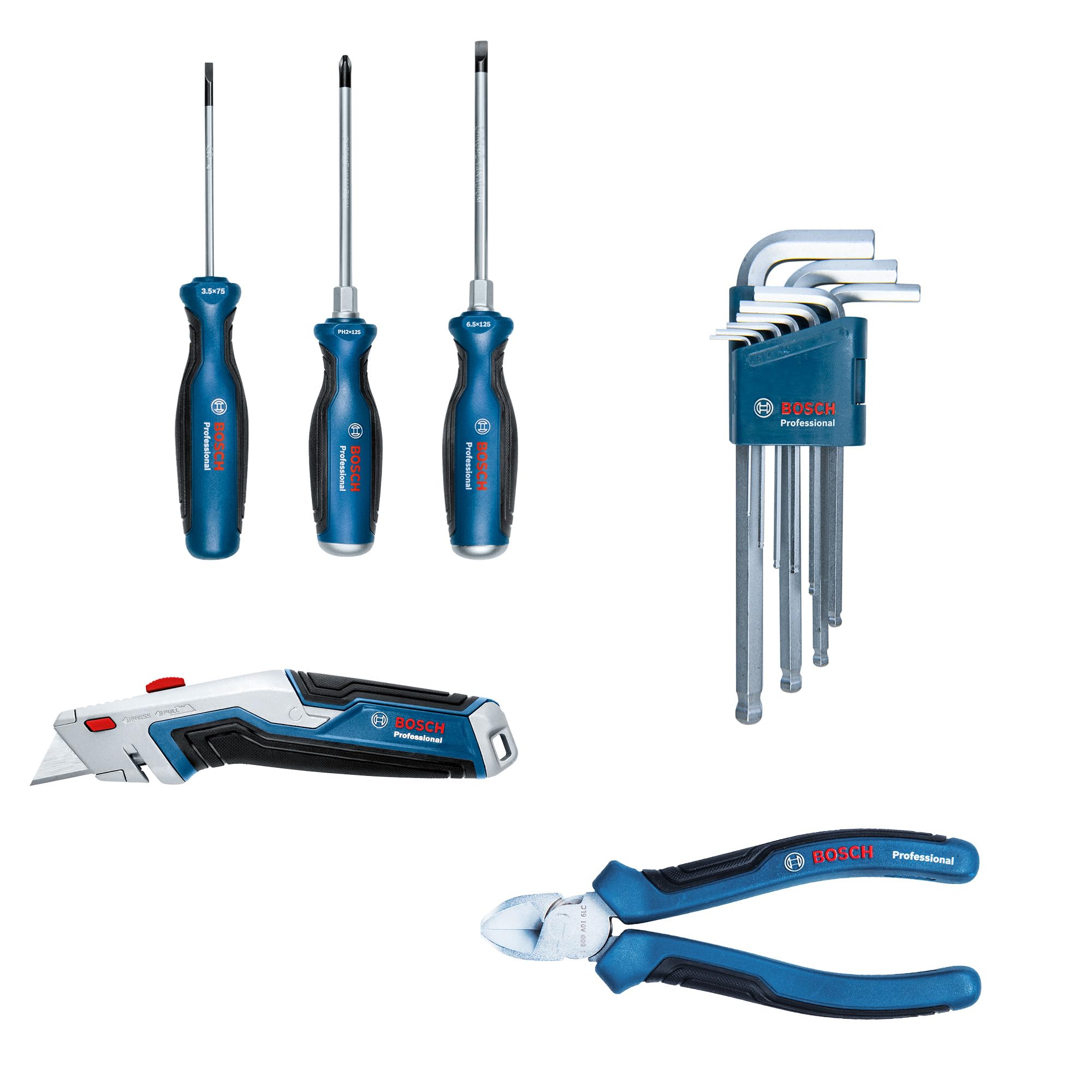 ชุดเข็มขัดช่างไฟ+อุปกรณ์ 1600A02H5C BOSCH