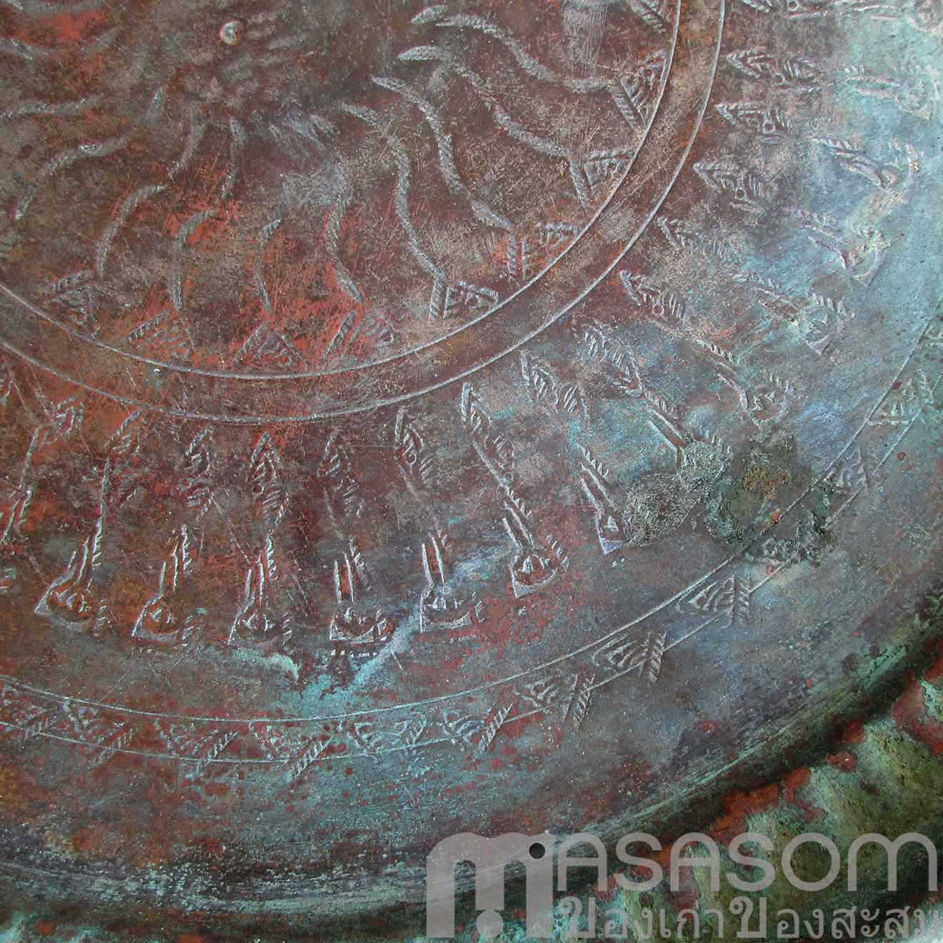 ถาดทองแดงของเก่า