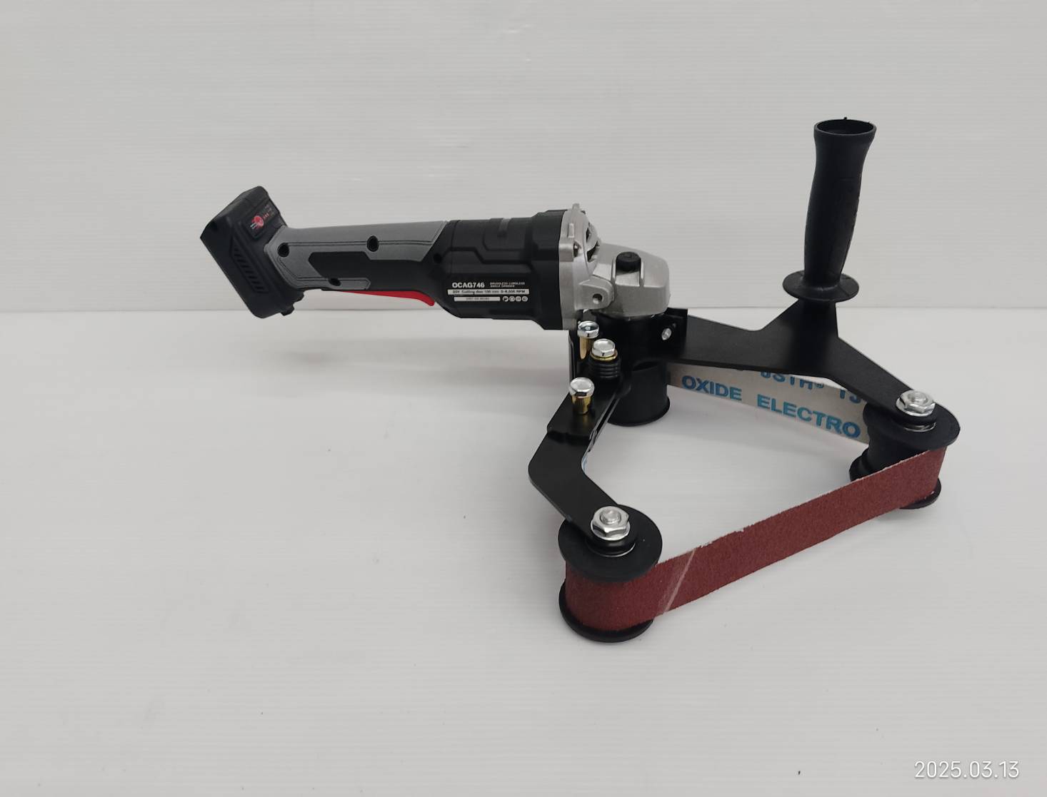 ชุดแปลงขัดกระดาษสายพาน 20/40x740mm. G-07001