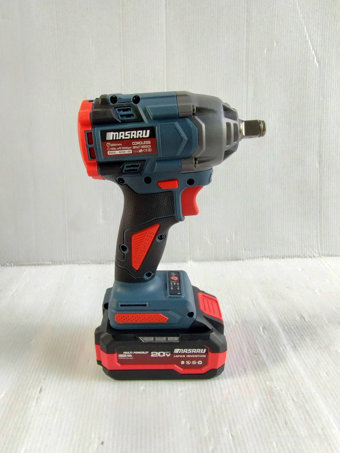 MASARU บล็อกแบต1/2 20V SCDW-130-B2