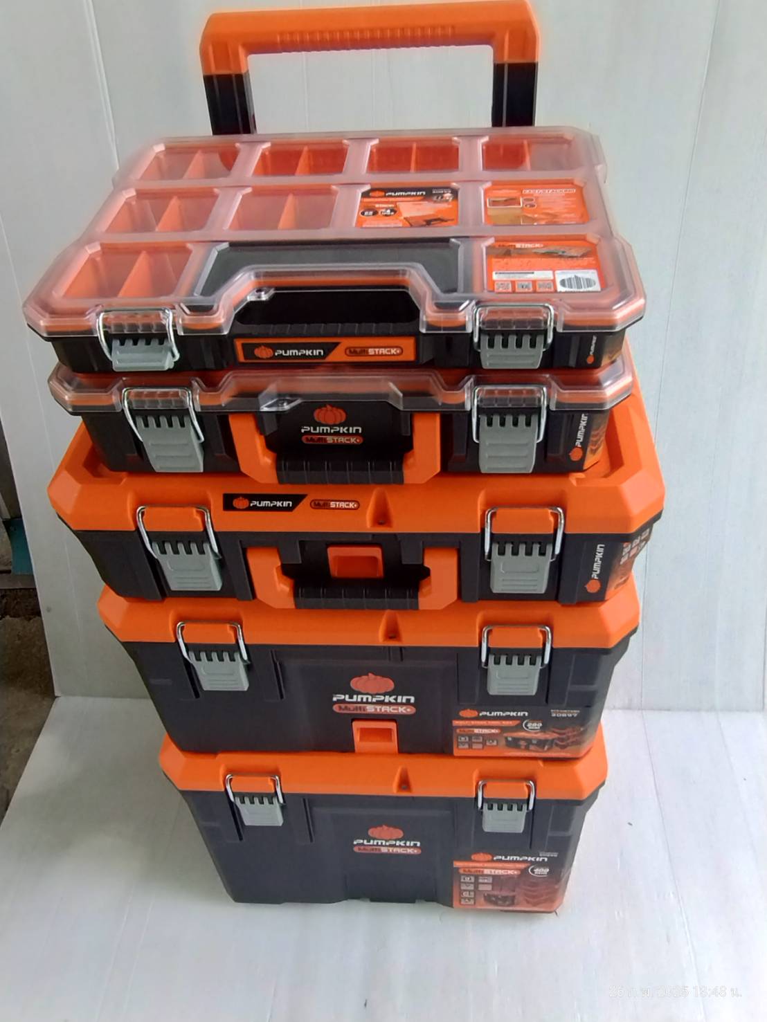 ชุดกล่องเครื่องมือ 5ชิ้น MultiSTACK+ PTT-MST5 PUMPKIN 20908