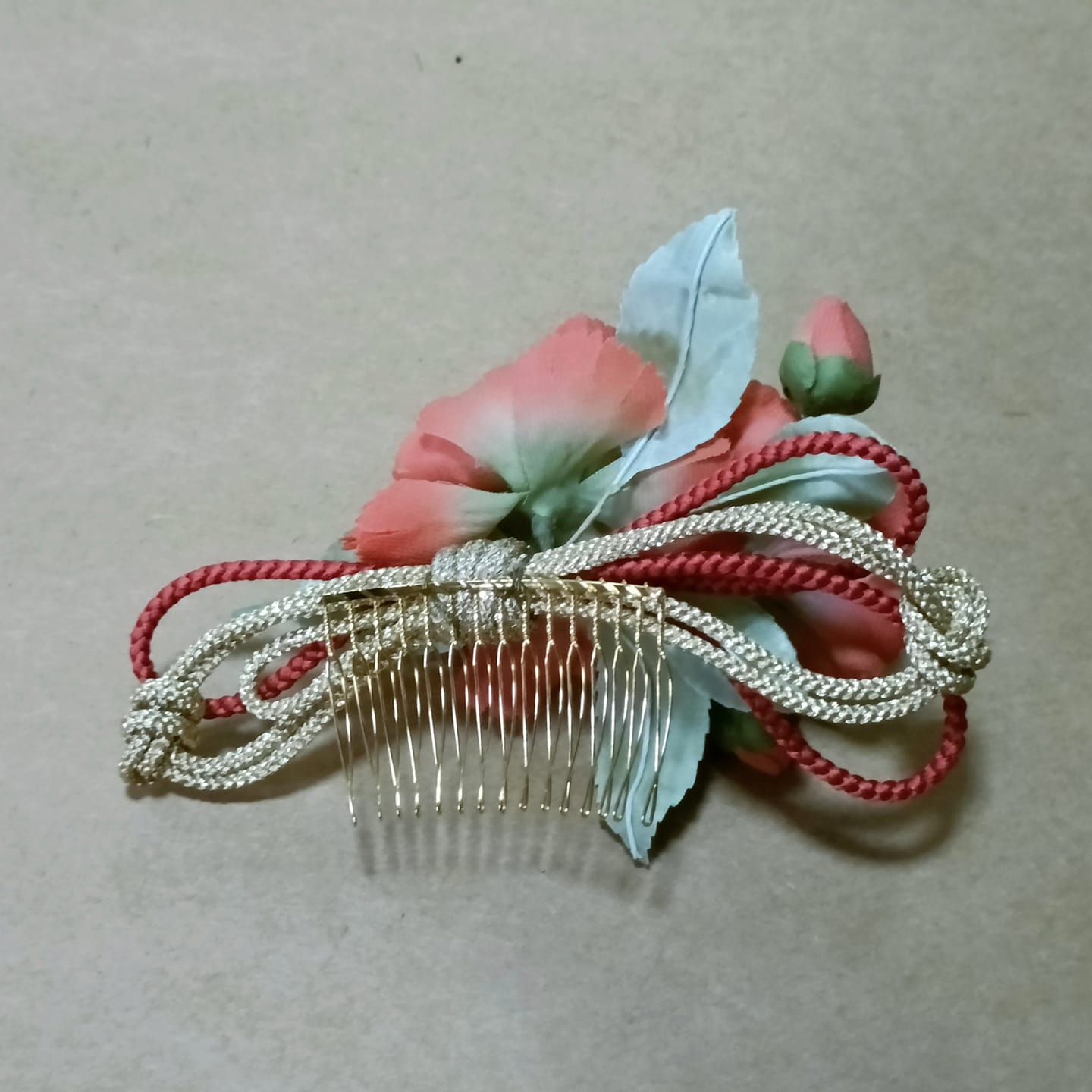 ดอกไม้ประดับผมญี่ปุ่น(หวีสับ)04