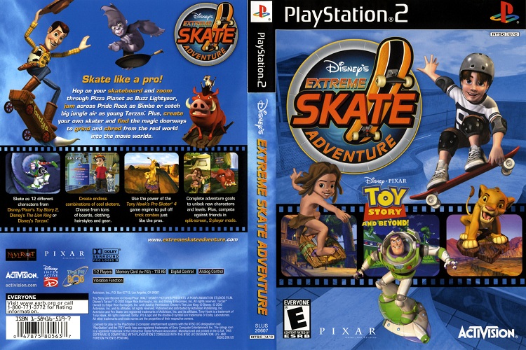DISNEY'S EXTREME SKATE ADVENTURE [US : DVD5 1 Disc]