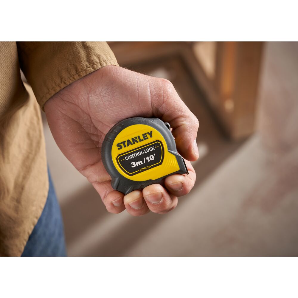 ตลับเมตร3เมตร Control Lock STANLEY #STHT37213